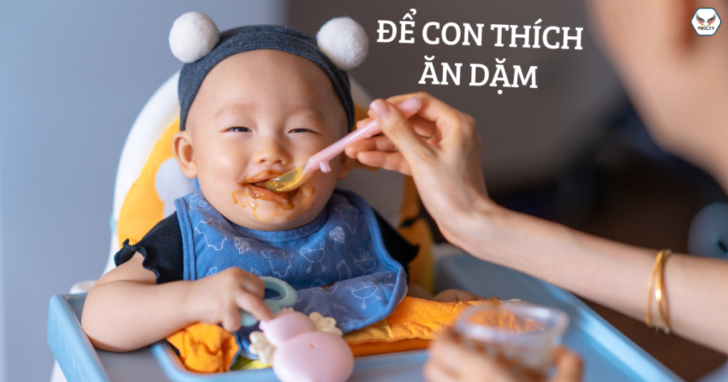 bí quyết cho con ăn dặm