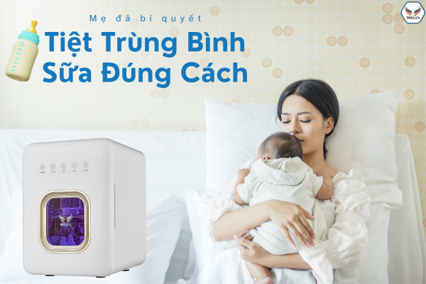 Mẹ đã biết bí quyết tiệt trùng bình sữa